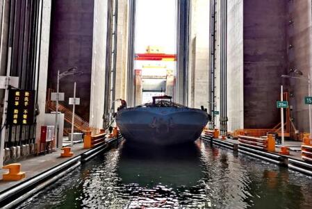 單日通貨7500噸，向家壩升船機(jī)通航創(chuàng)紀(jì)錄