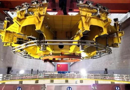 左右開“工”，三峽電站兩臺下機架同日回裝