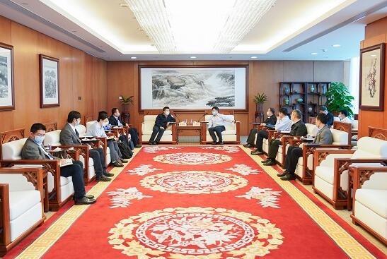 華能集團有限公司總經(jīng)理、黨組副書記鄧建玲會見電力規(guī)劃設(shè)計總院院長杜忠明