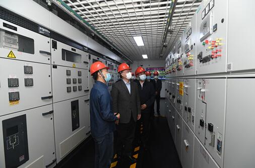 毛偉明董事長、辛保安總經理赴國網北京電力督導檢查全國兩會供電保障工作