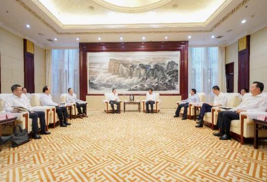 中國能建黨委書記、董事長汪建平拜會四川省委書記彭清華