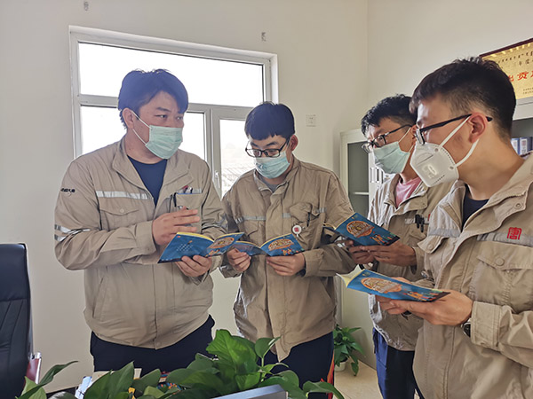 大唐海勃灣水利樞紐公司：強化安全宣傳，筑牢安全防線