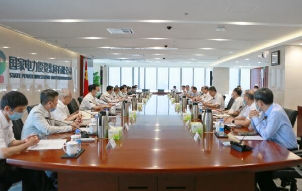 江毅會(huì)見(jiàn)北京市黨組成員、副市長(zhǎng)楊晉柏