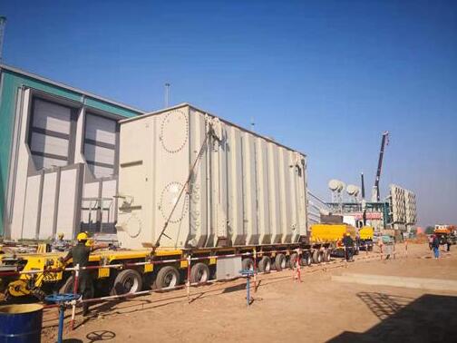 穿越1300公里，默拉直流項(xiàng)目重大件設(shè)備運(yùn)輸成功完成