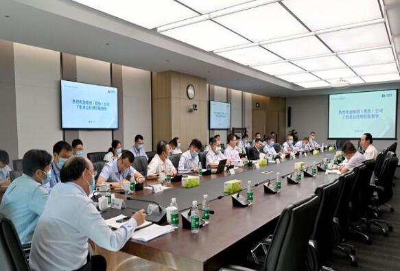 中國電建集團公司黨委副書記、總經(jīng)理丁焰章到電建國際公司調研