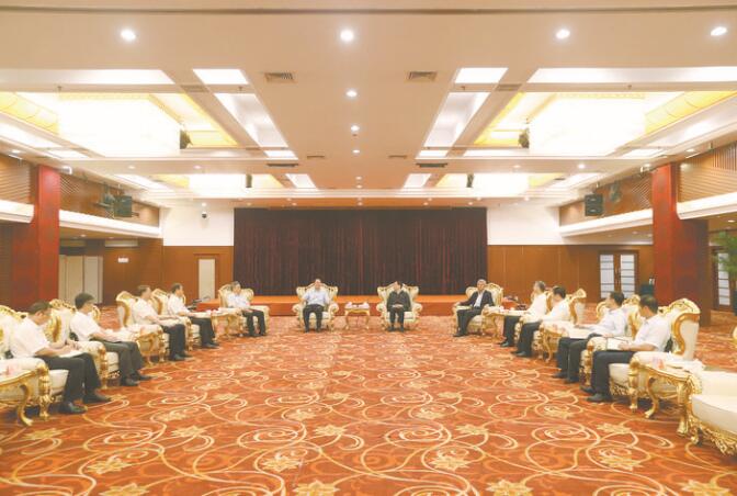 河南省委書記王國生、省長尹弘會見國家電網(wǎng)董事長、黨組書記毛偉明