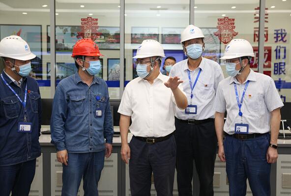 華電集團(tuán)公司董事、總經(jīng)理、黨組副書記葉向東到江蘇區(qū)域企業(yè)調(diào)研