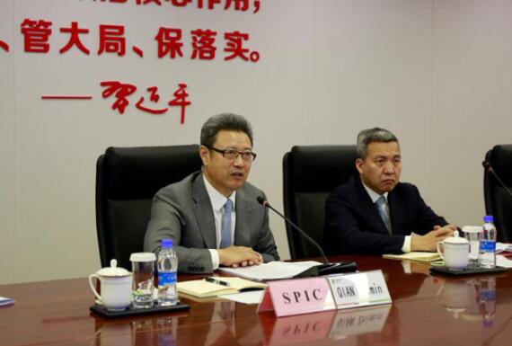 錢智民會見西門子總裁凱颯、西門子能源公司總裁布魯赫