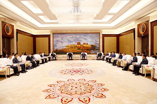 國家電網(wǎng)董事長、黨組書記毛偉明拜會(huì)甘肅省委書記林鐸、省長唐仁健