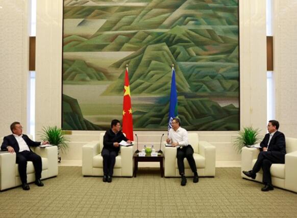 錢智民會(huì)見吉林省委常委、長春市委書記王凱