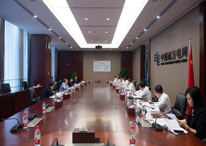 國(guó)務(wù)院國(guó)資委黨委委員、副主任袁野調(diào)研南方電網(wǎng)公司