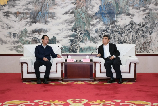 丁焰章拜會(huì)安徽省委常委、常務(wù)副省長(zhǎng)鄧向陽(yáng)