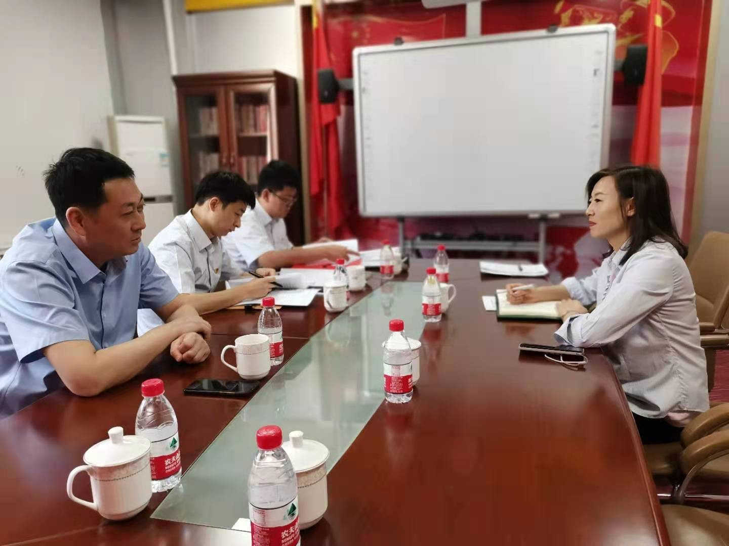 副局長王永強到烏海電業(yè)局千里山分局開展黨史學習教育督導、領(lǐng)學