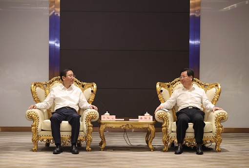 國家電網(wǎng)董事長、黨組書記辛保安拜會河南省委書記樓陽生、省長王凱