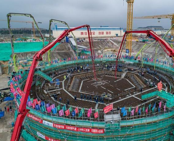 海南昌江核電4號機(jī)組核島開工建設(shè)