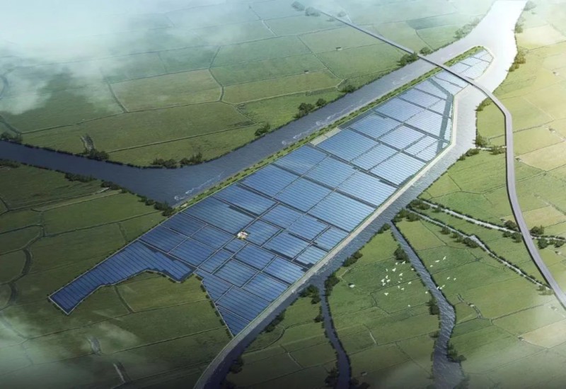 550MWp！亞洲最大漁光互補(bǔ)光伏發(fā)電項目之一正式開工！