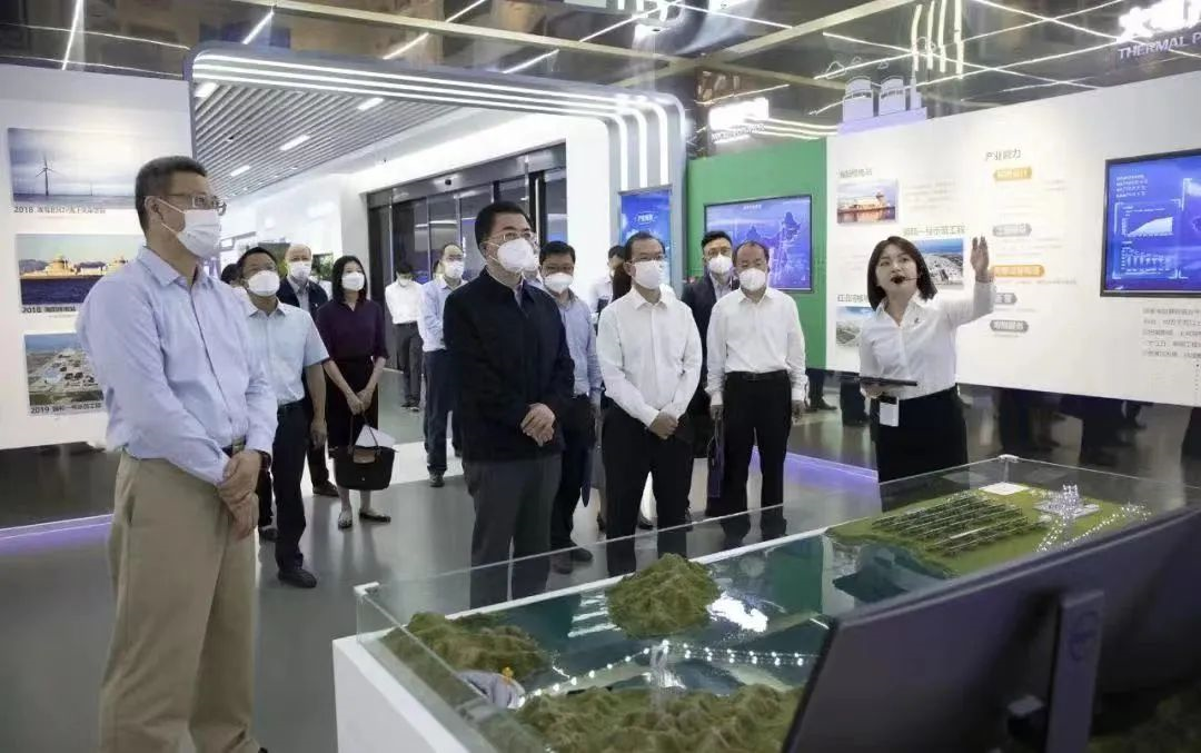 國務(wù)院國資委黨委委員、副主任翁杰明到國家電投督導(dǎo)工作