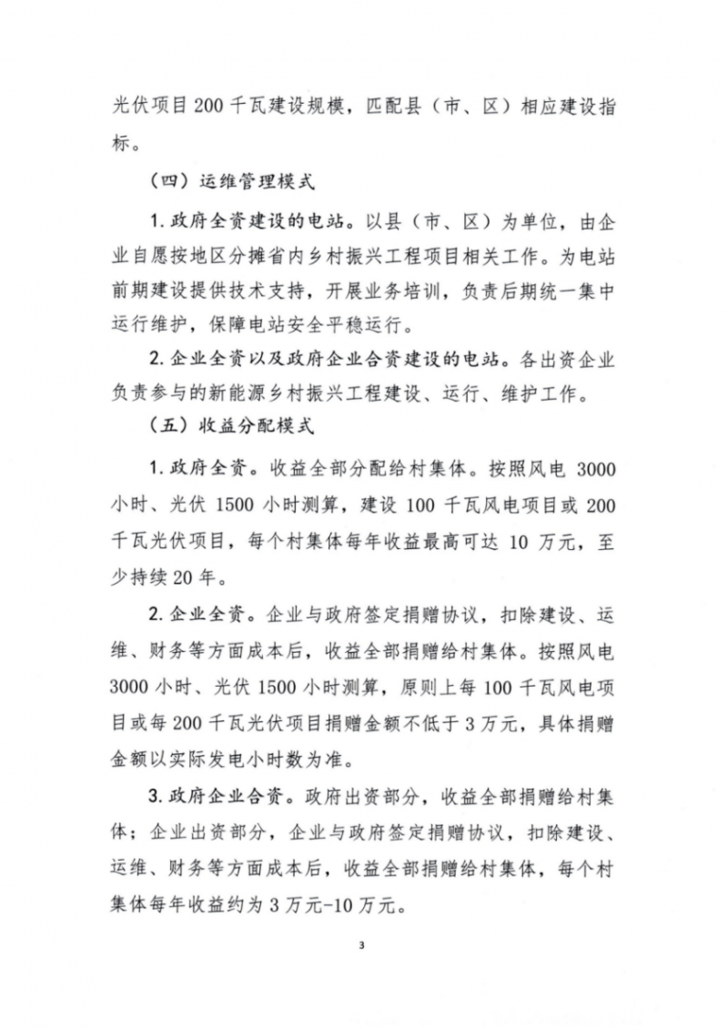吉林省能源局發(fā)布全國首個出臺的省級&ldquo;新能源+鄉(xiāng)村振興&rdquo;方案！