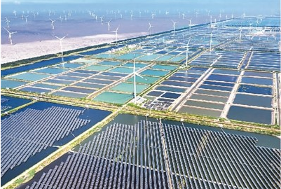 江蘇如東縣大力推進海上風電規(guī)?;羞B片開發(fā)