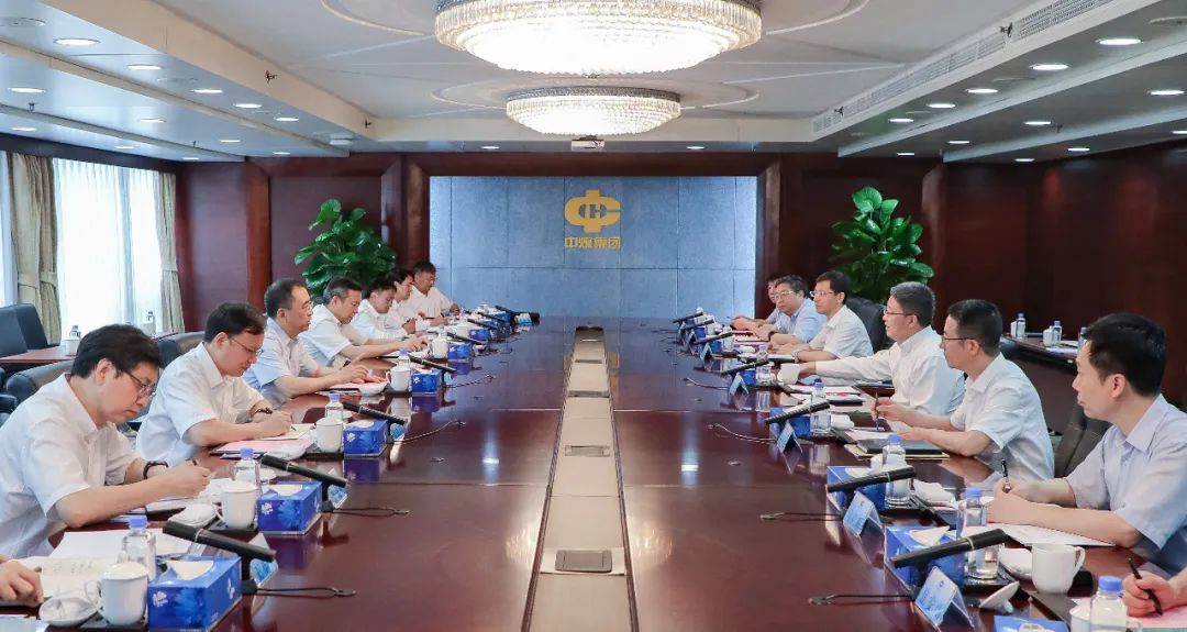 鄒磊、劉明勝拜會(huì)中煤集團(tuán)黨委書記、董事長(zhǎng)王樹東