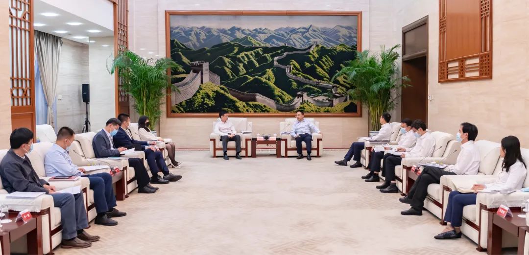 鄒磊會見北京市西城區(qū)委副書記、代區(qū)長劉東偉