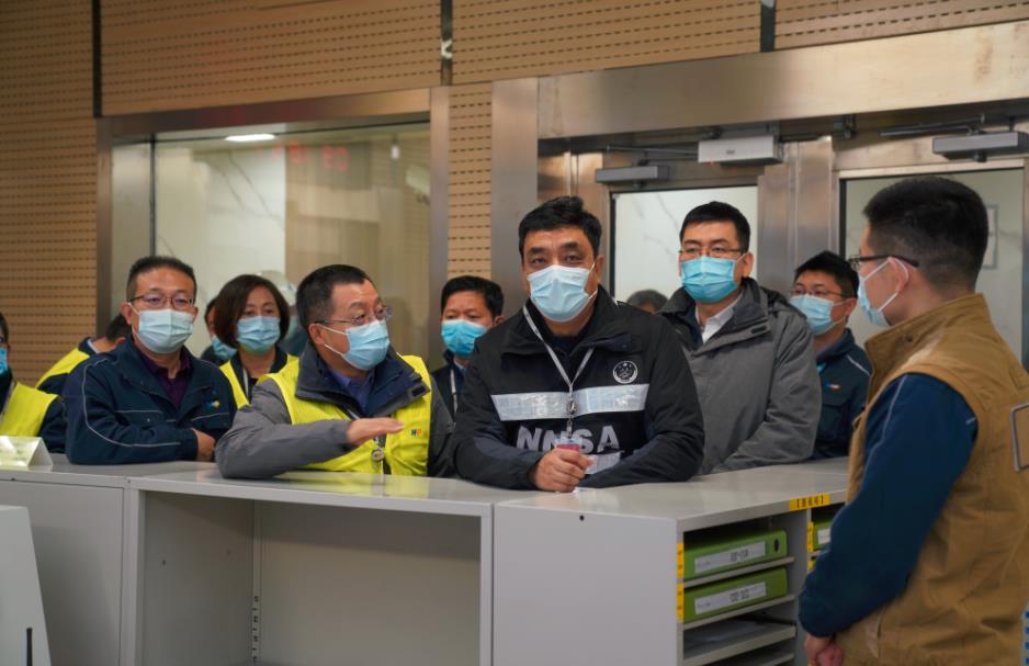 生態(tài)環(huán)境部副部長(zhǎng)、黨組成員董保同到遼寧紅沿河核電站調(diào)研