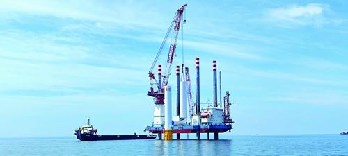 國內(nèi)首個(gè)海上風(fēng)電與海洋牧場(chǎng)融合項(xiàng)目并網(wǎng)發(fā)電