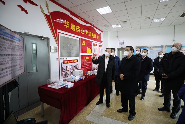 張玉卓到通用技術(shù)集團(tuán)、國藥集團(tuán)調(diào)研強(qiáng)調(diào) 全力做好重點防疫藥品物資生產(chǎn)保供 更好服務(wù)疫情防控大局