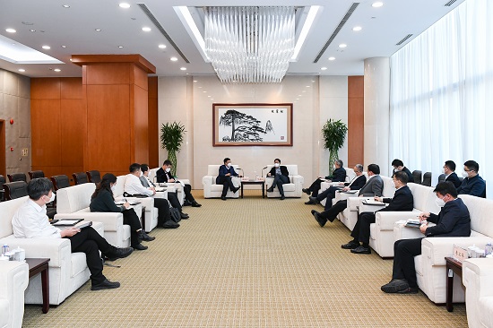 華能集團總經(jīng)理、黨組副書記鄧建玲會見沈鼓集團董事長戴繼雙