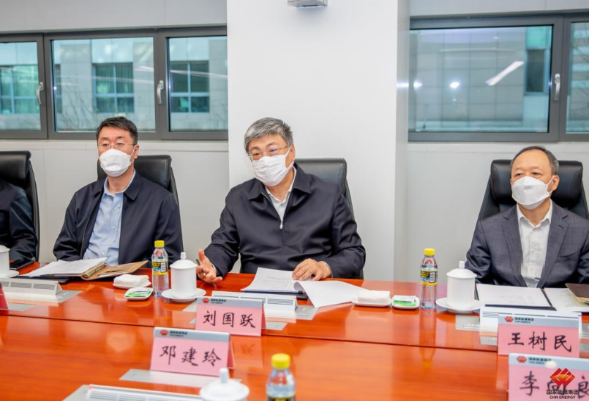 國家能源集團黨組書記、董事長劉國躍會見華能集團總經(jīng)理鄧建玲