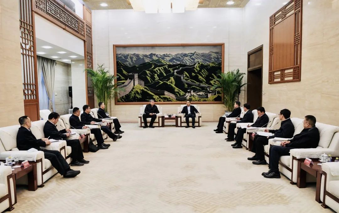 大唐集團鄒磊、劉明勝會見國家能源集團黨組書記、董事長劉國躍