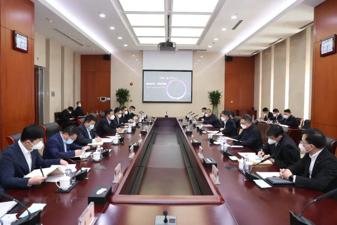 華能集團(tuán)黨組書記、董事溫樞剛會見金風(fēng)科技董事長武鋼