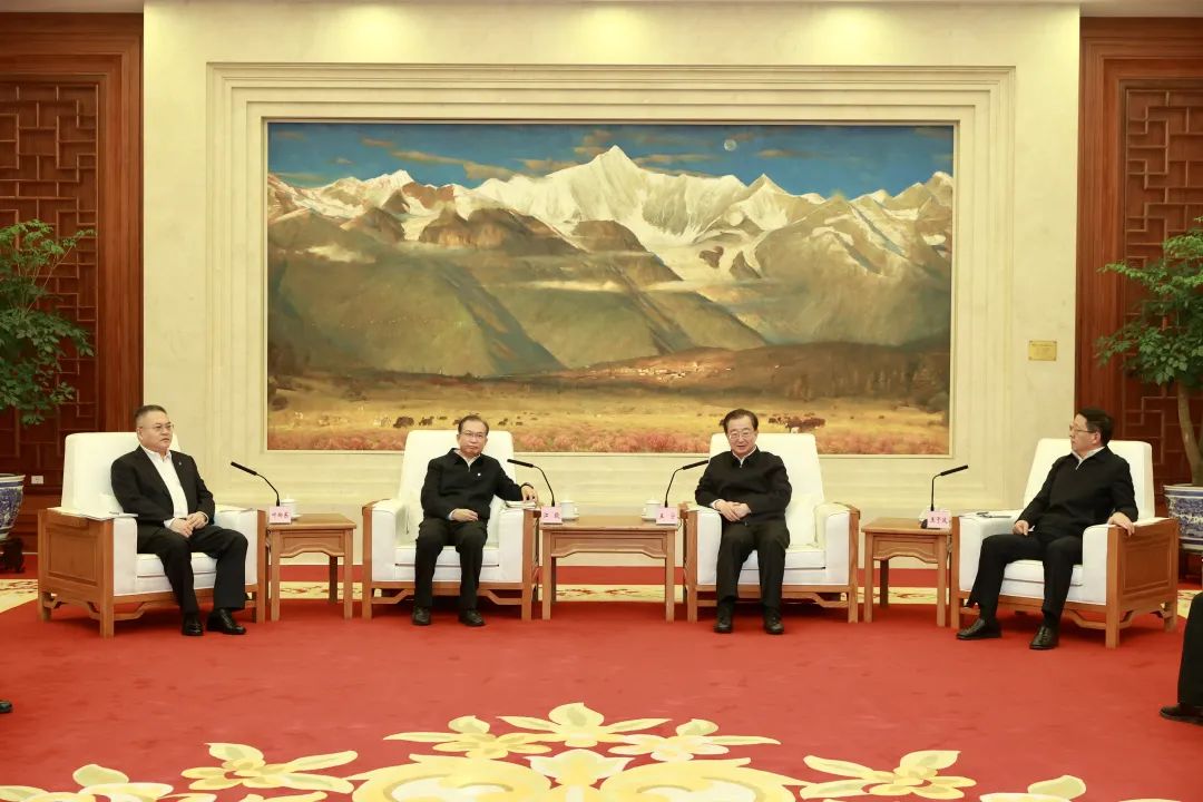 華電集團(tuán)董事長(zhǎng)江毅、總經(jīng)理葉向東拜會(huì)云南省委書(shū)記王寧、省長(zhǎng)王予波