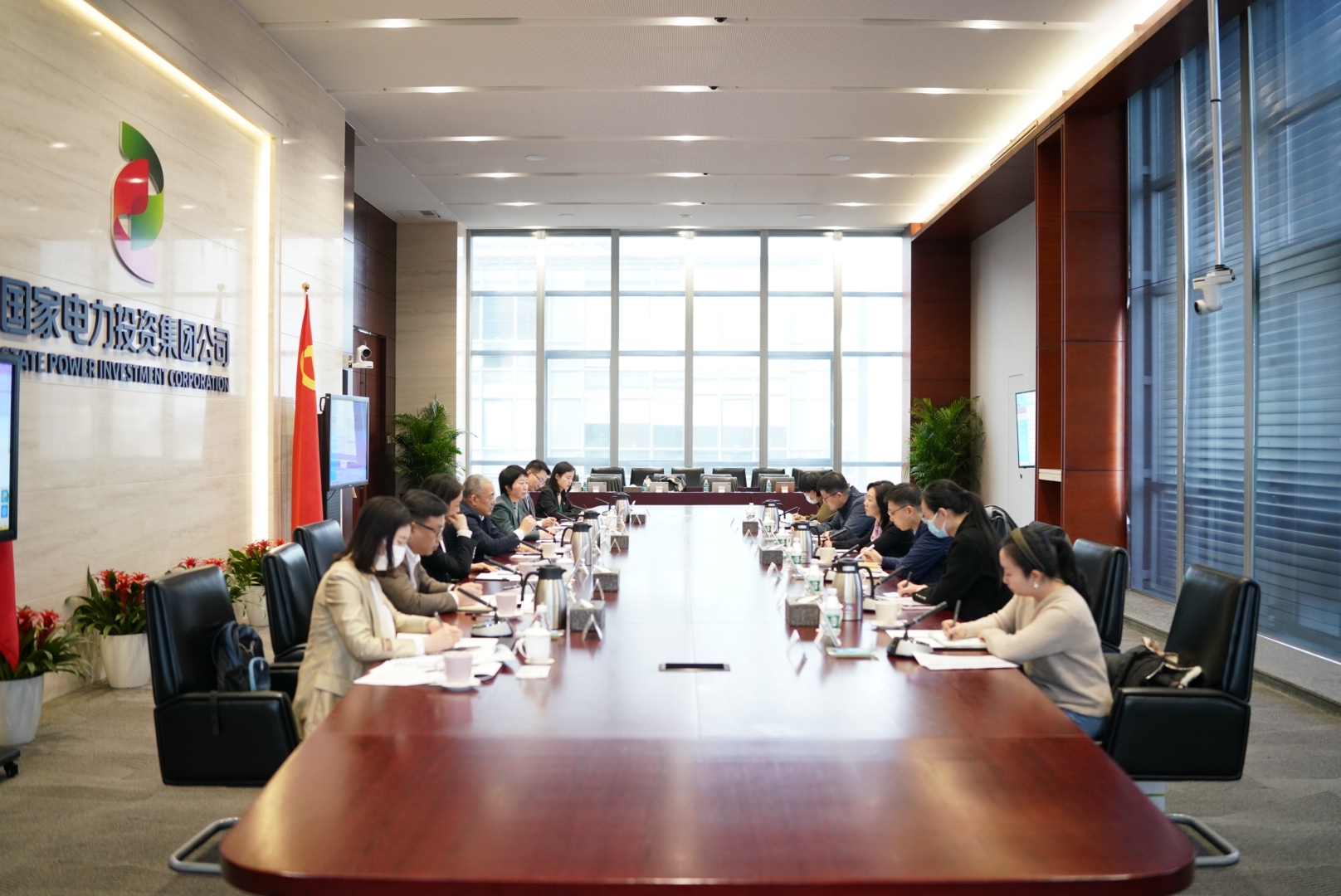 中宣部國(guó)際聯(lián)絡(luò)局到國(guó)家電投調(diào)研