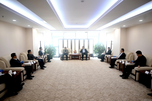 中國電建黨委常委、副總經(jīng)理王小軍會見大理州委副書記肖創(chuàng)勇