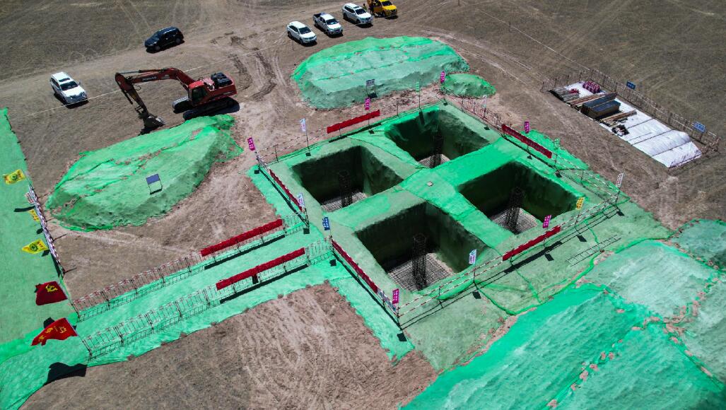 國(guó)家電投白音華電廠500千伏送出工程開(kāi)工建設(shè)