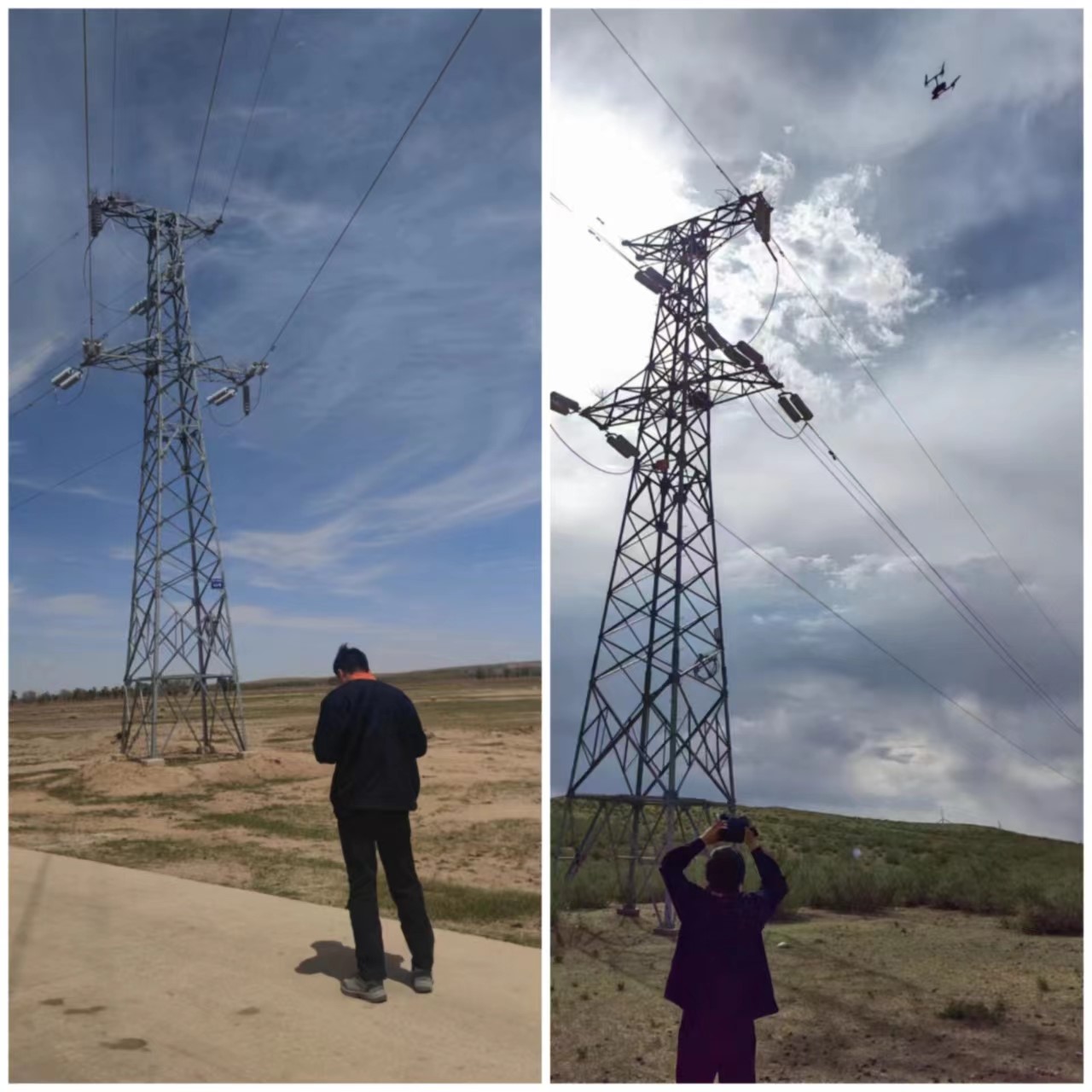 草原下的停機(jī)坪，線路中的啄木鳥