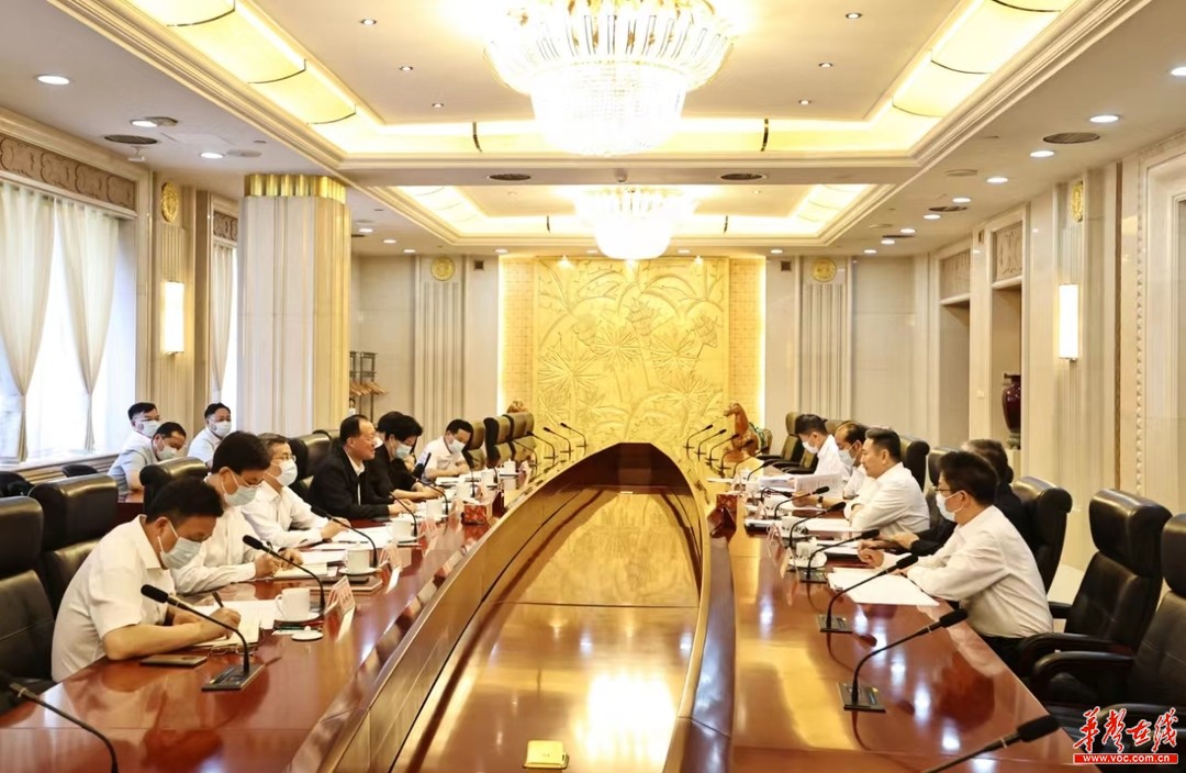 湖南省政府在京與交通運輸部、國家能源局、中國中車舉行工作會談