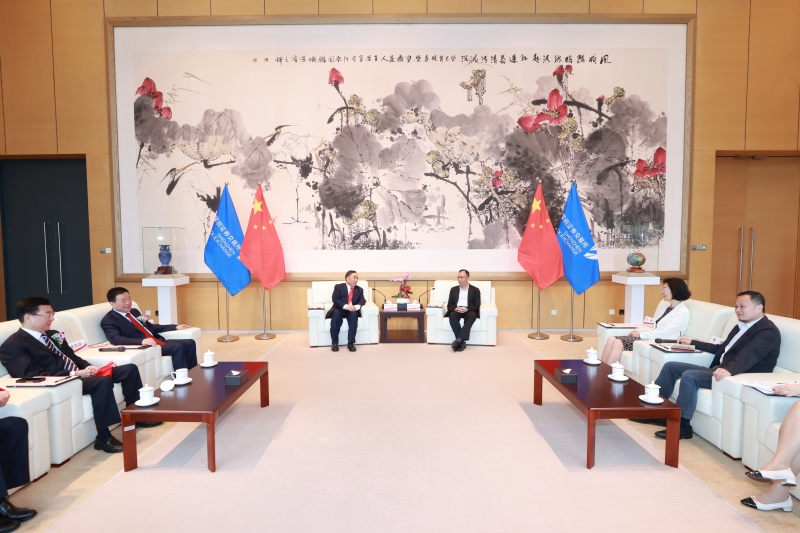 中國能建黨委書記、董事長宋海良會見深交所理事長陳華平、總經(jīng)理沙雁