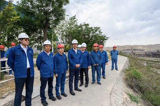 華能集團(tuán)總經(jīng)理、黨組副書記鄧建玲到蘭州熱電公司調(diào)研