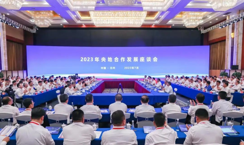 江毅拜會甘肅省委副書記、省長任振鶴 出席蘭洽會并作交流發(fā)言