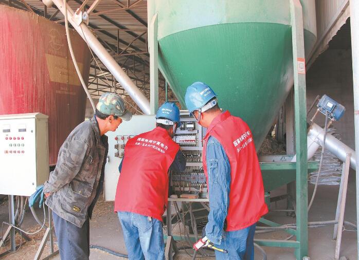 寧夏海原縣:及時(shí)上門處置線路打火隱患