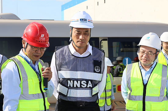 生態(tài)環(huán)境部副部長(zhǎng)、國(guó)家核安全局局長(zhǎng)董保同到海南昌江核電調(diào)研