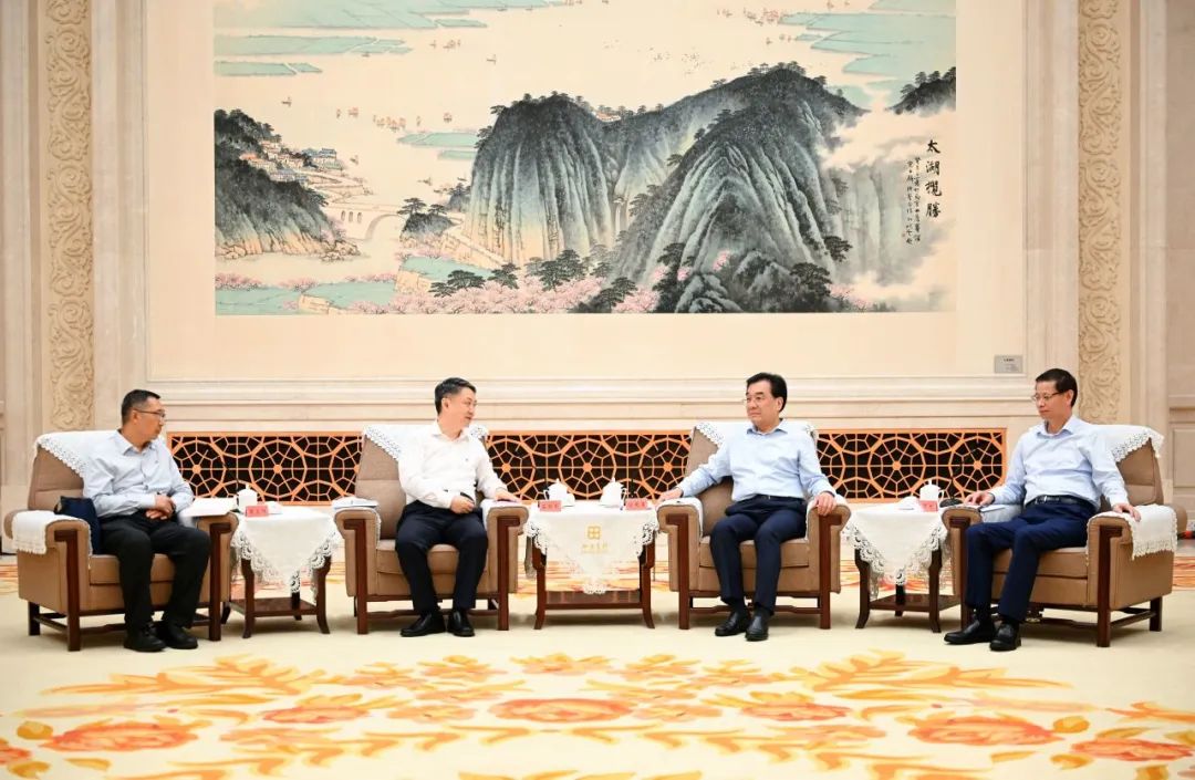 華能集團(tuán)黨組書記、董事長溫樞剛拜會江蘇省委書記信長星、省長許昆林