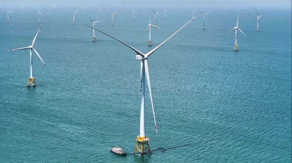 38.41萬千瓦時！全球首臺16兆瓦海上風(fēng)機(jī)創(chuàng)單機(jī)日發(fā)電量新紀(jì)錄