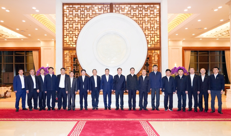 中國能建黨委書記、董事長宋海良拜會(huì)云南省委書記王寧、省長王予波