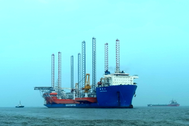 可用于風(fēng)電安裝！招商局重工兩座海工平臺出口阿聯(lián)酋