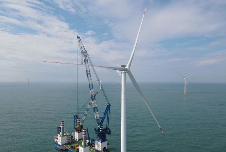 24小時！金風(fēng)科技再次刷新海上超大容量機組吊裝紀(jì)錄！