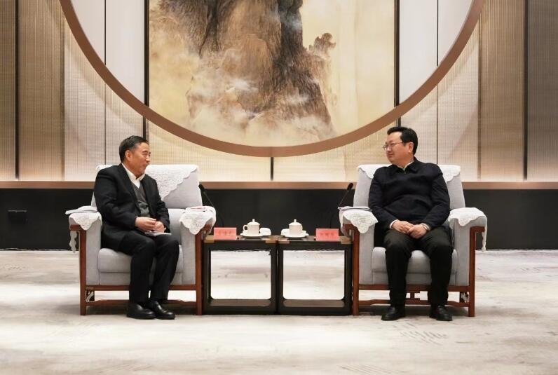 中國能建黨委書記、董事長宋海良拜會河北省委常委，雄安新區(qū)黨工委書記、管委會主任張國華并開展實地考察