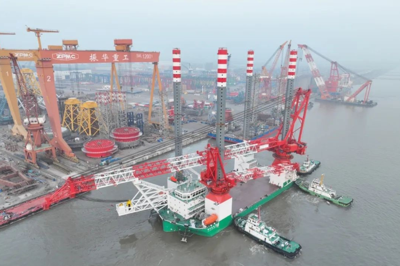又一海上風(fēng)電安裝平臺(tái)開始試航！